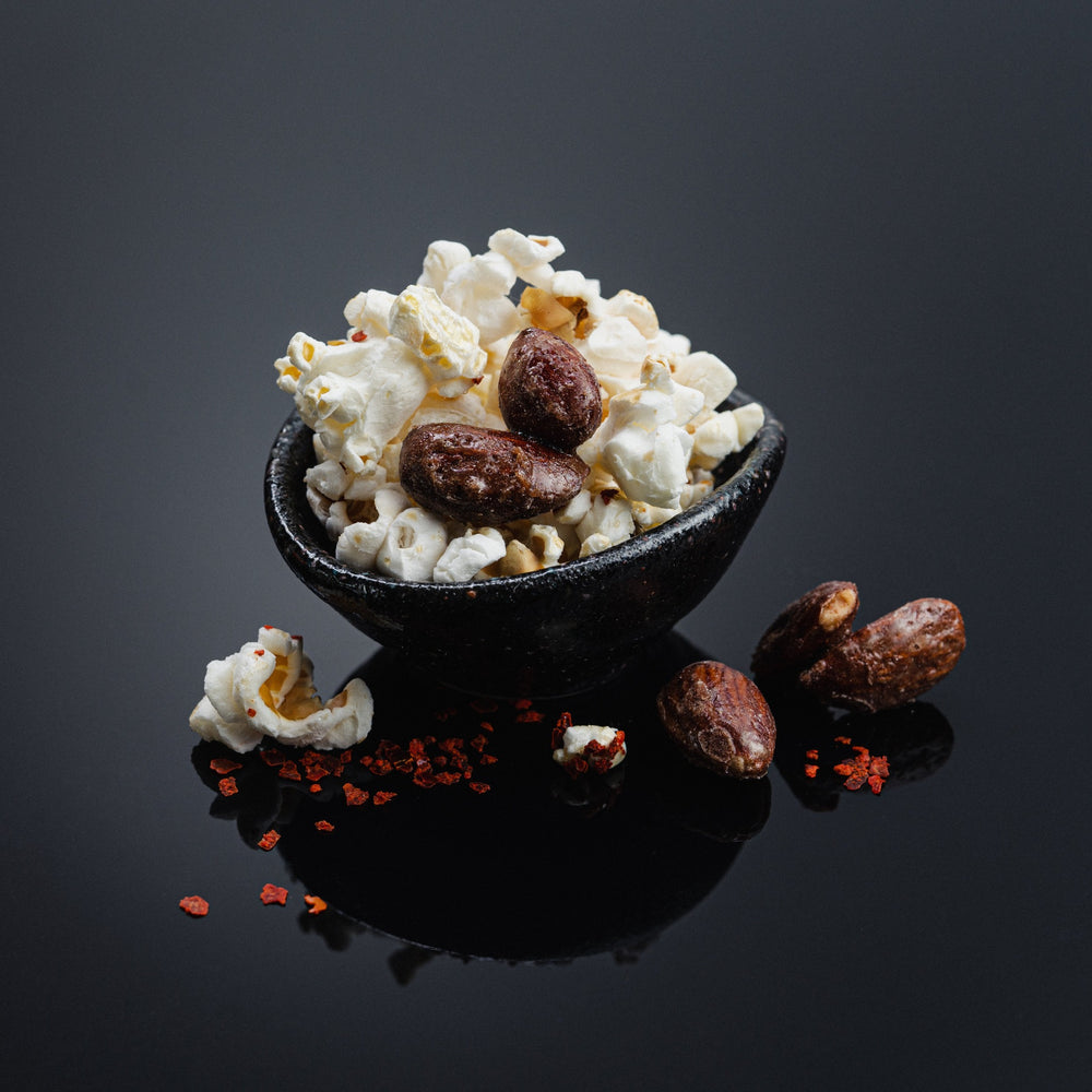 Maple Almond and Seed Popcorn
